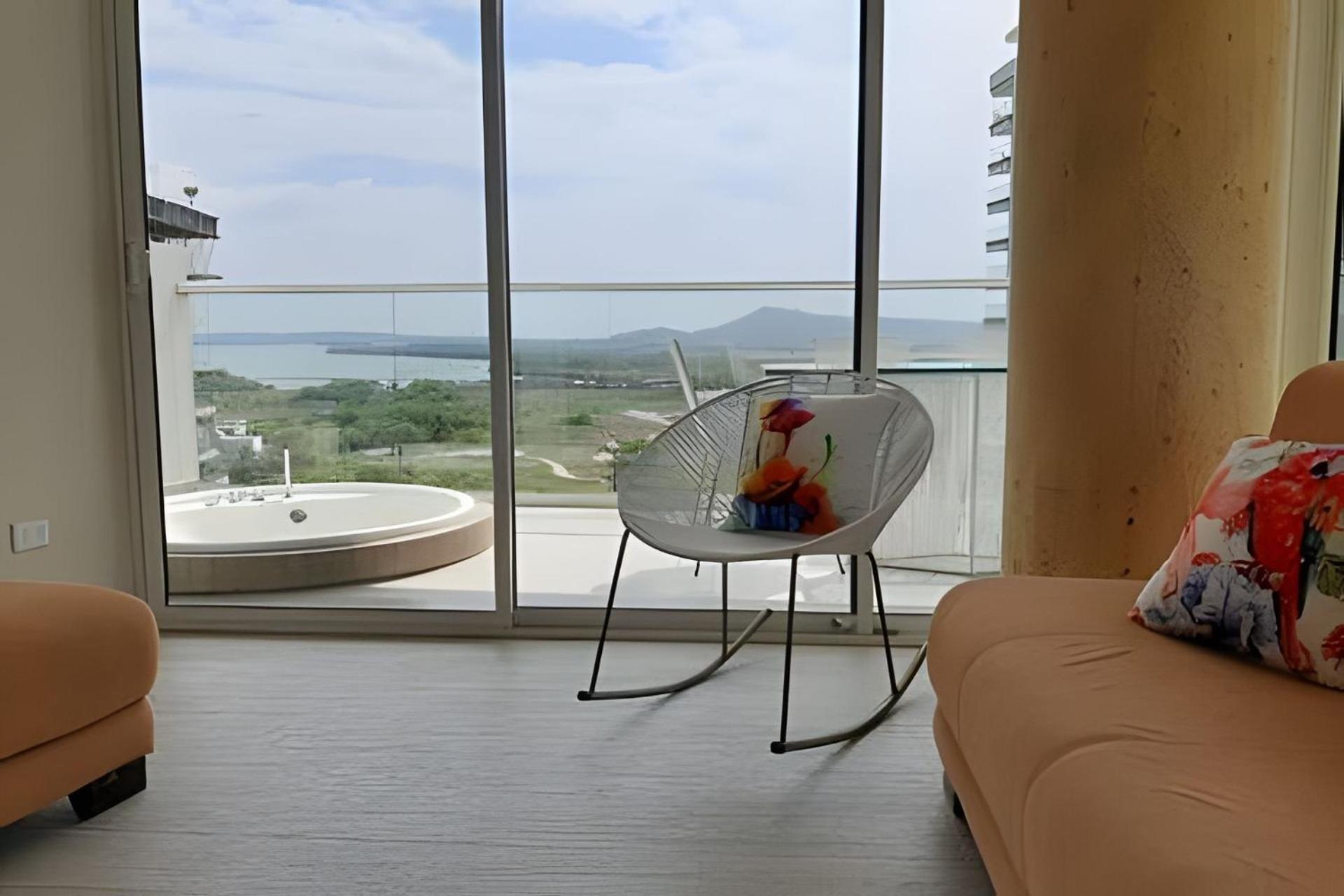2 Dormitorios Jacuzzi Y Vista Mar. Frente A Playa Cartagena Екстериор снимка