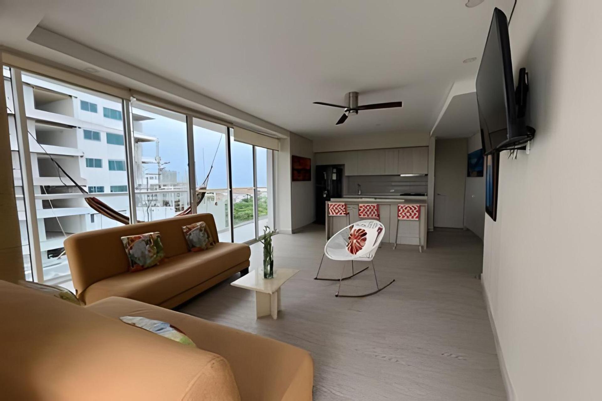 2 Dormitorios Jacuzzi Y Vista Mar. Frente A Playa Cartagena Екстериор снимка