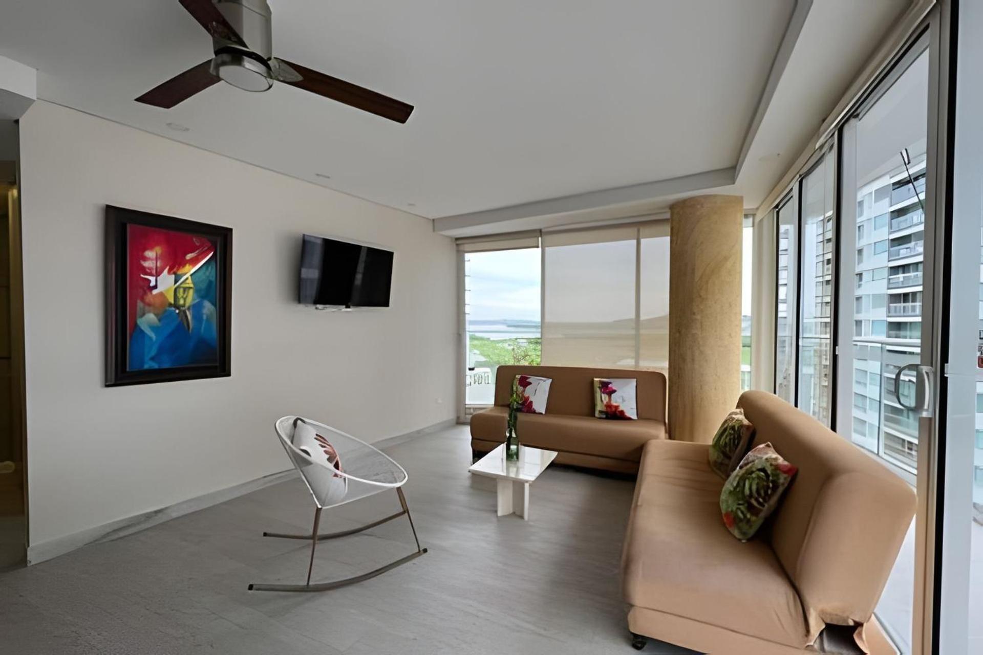 2 Dormitorios Jacuzzi Y Vista Mar. Frente A Playa Cartagena Екстериор снимка
