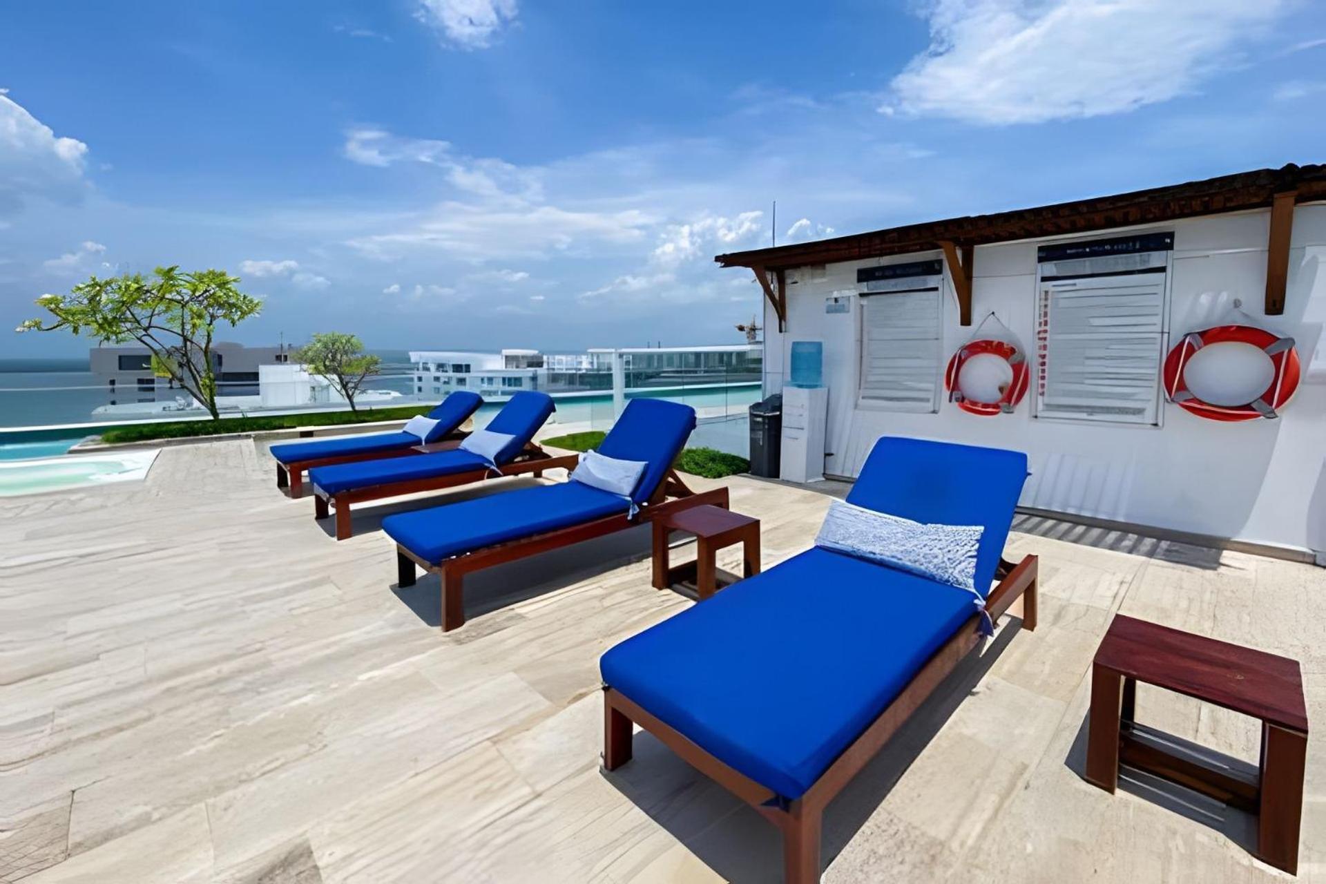 2 Dormitorios Jacuzzi Y Vista Mar. Frente A Playa Cartagena Екстериор снимка
