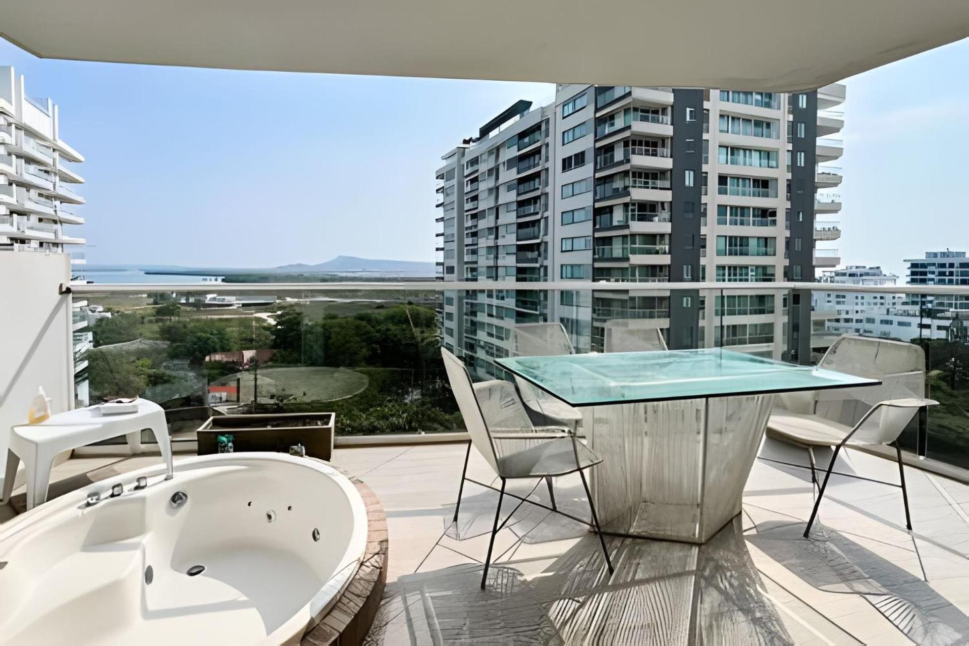 2 Dormitorios Jacuzzi Y Vista Mar. Frente A Playa Cartagena Екстериор снимка